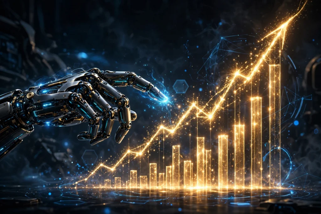 Ways to earn money with AI including freelancing, content creation, AI services and digital products